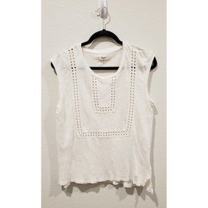 MADEWELL White Stepstone Tank Top